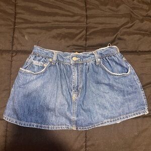 WE THE FREE Denim Skort